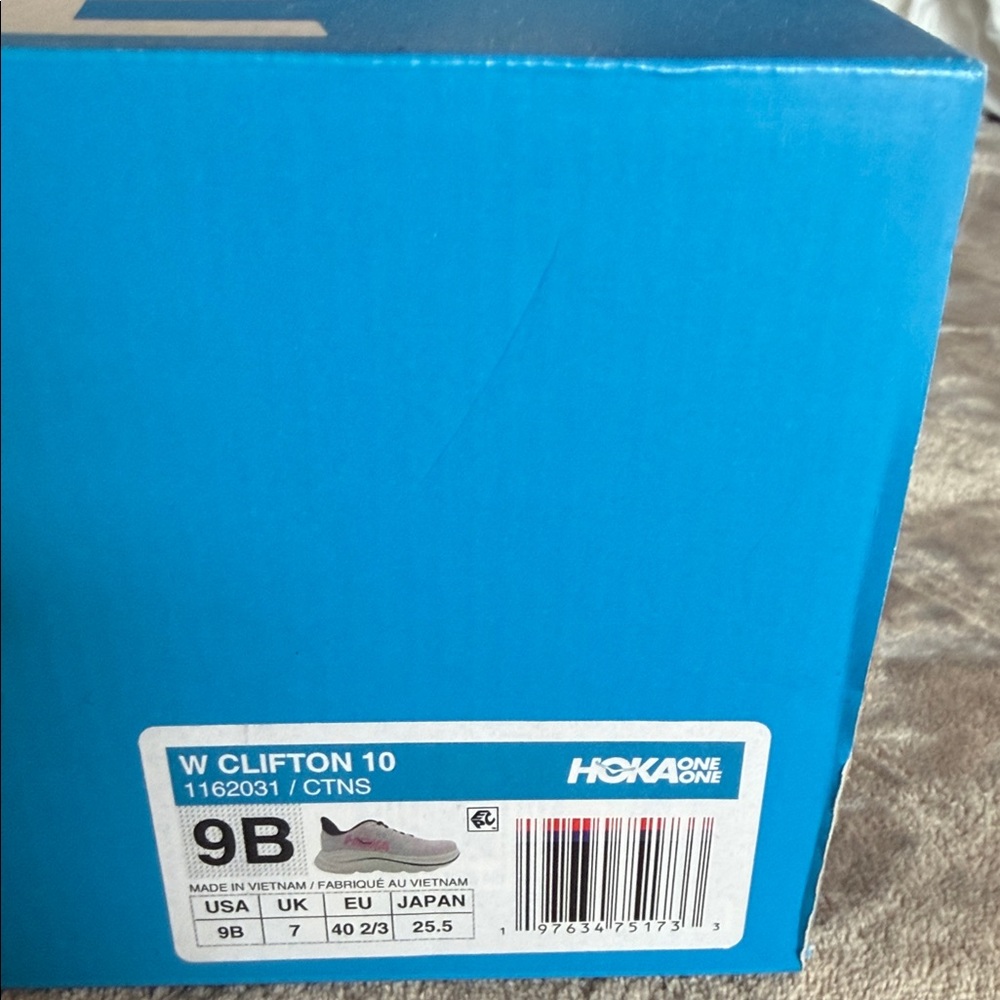 Hoka One One Clifton 10 Women's Shoes - Vibrant Blue